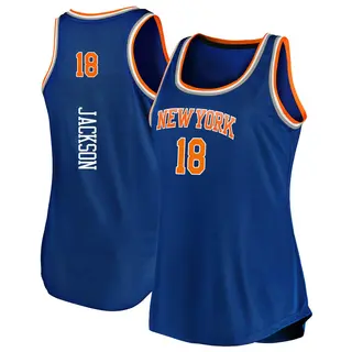 Women's Phil Jackson New York Knicks Blue 2019/20 Tank Jersey - Icon Edition - Fast Break