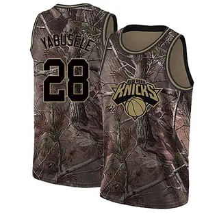 Youth Guerschon Yabusele New York Knicks Camo Realtree Collection Jersey - Swingman